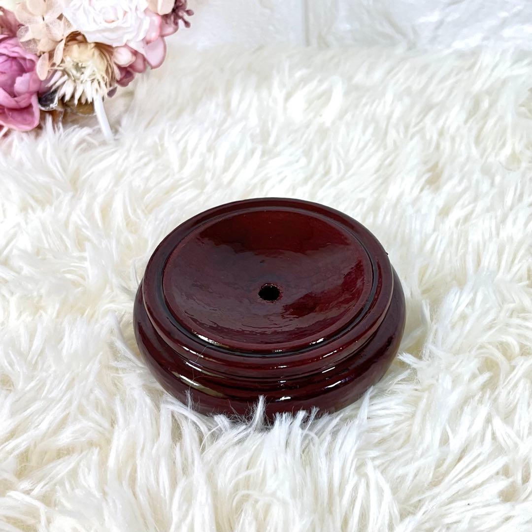 【大玉】ローズクォーツ 球体 6.2kg クラック水晶 スフィア 木製台座付き