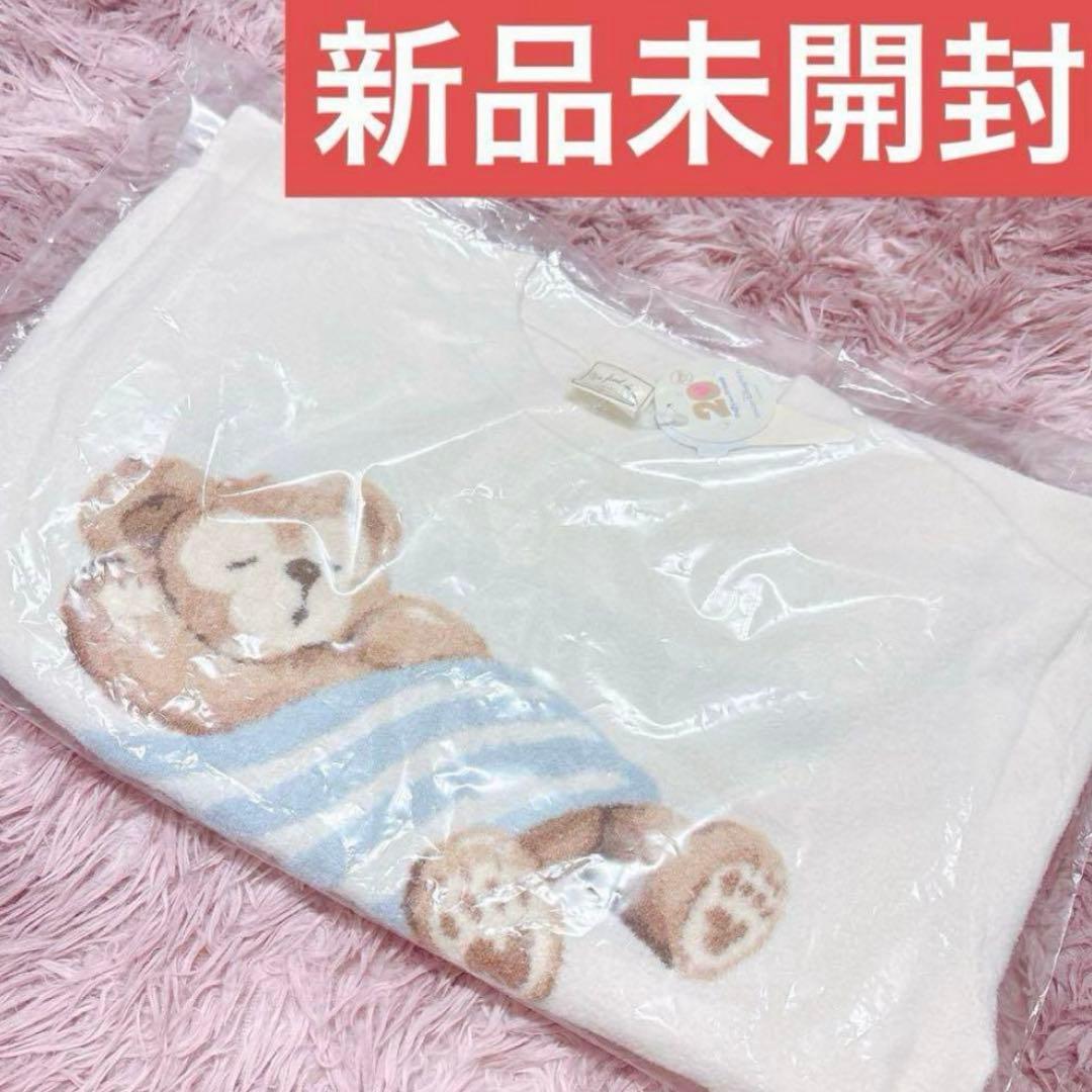 ジェラートピケ　ダッフィー　ルームウェア　半袖　ホワイト　白