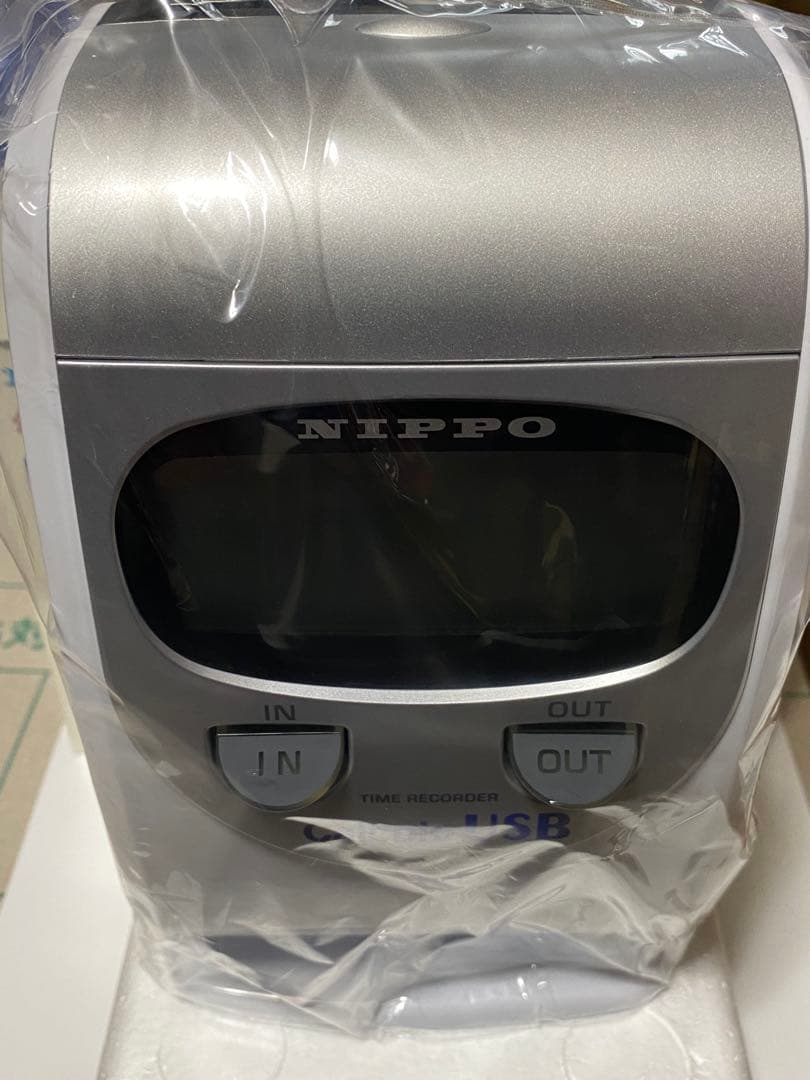 【わけあり新品】NIPPOニッポー 電子タイムレコーダー カルコロUSB