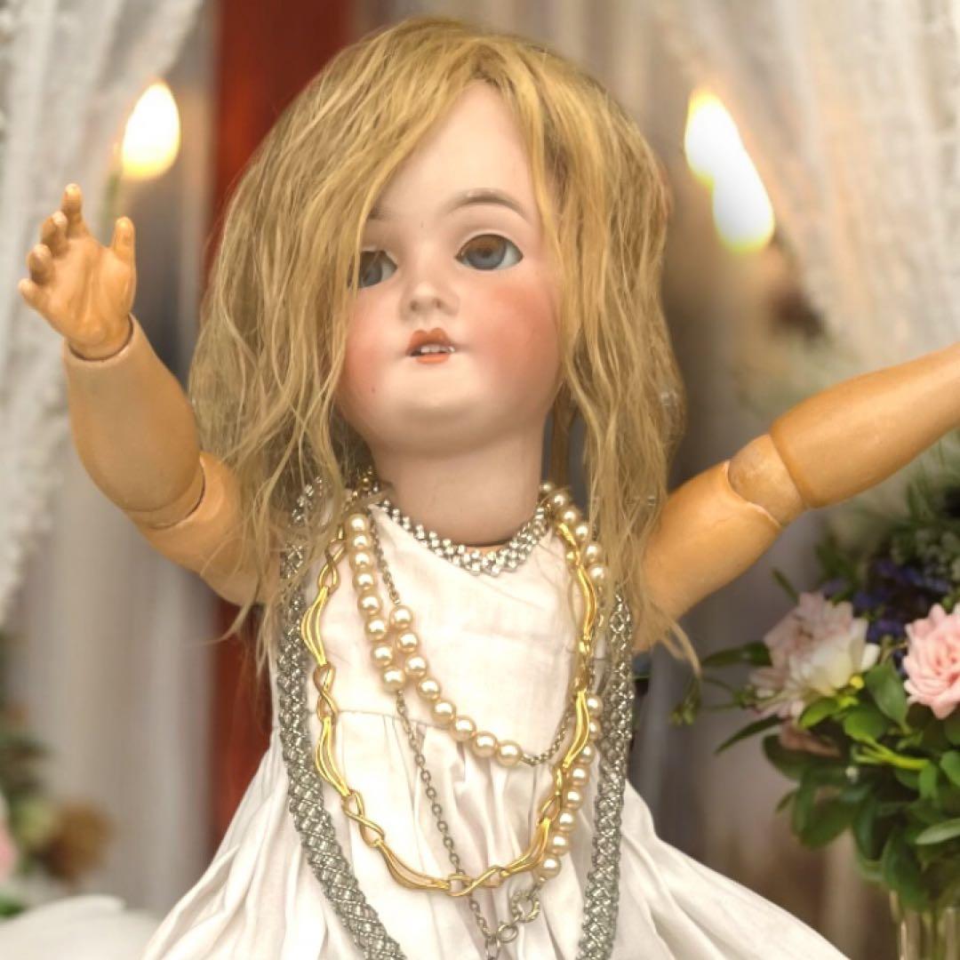 KOMUGI アンティーク ビスクドール アーモンド マルセル クイーン