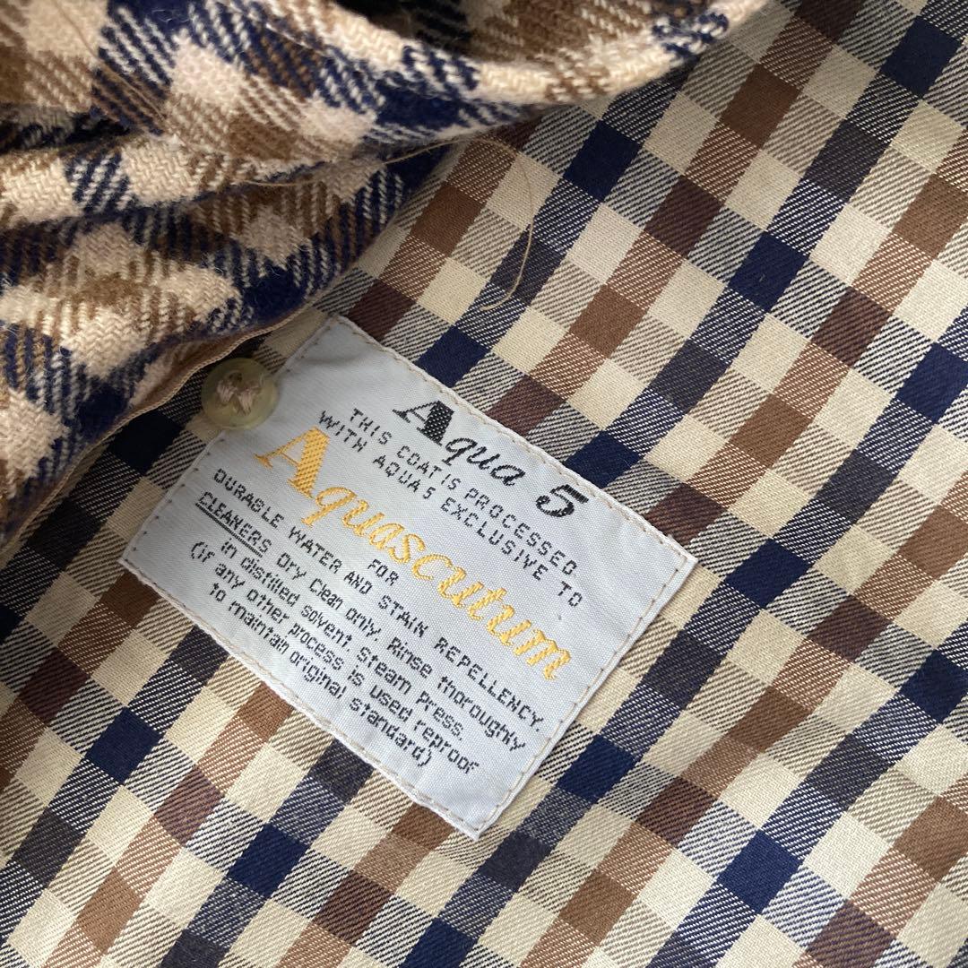 ジャケット・アウター made in ENGLAND aquasqutum trench dm