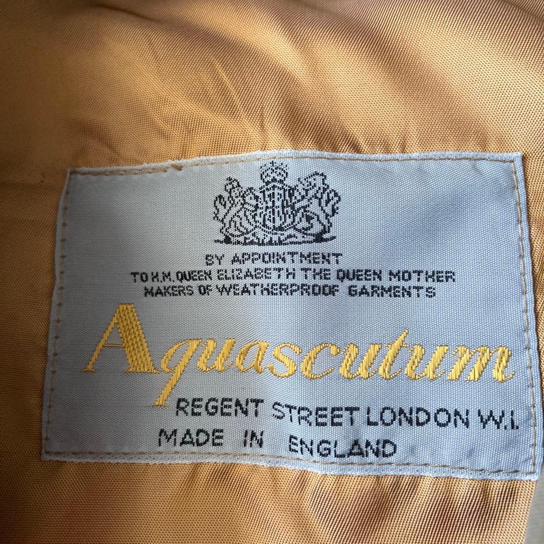 ジャケット・アウター made in ENGLAND aquasqutum trench dm