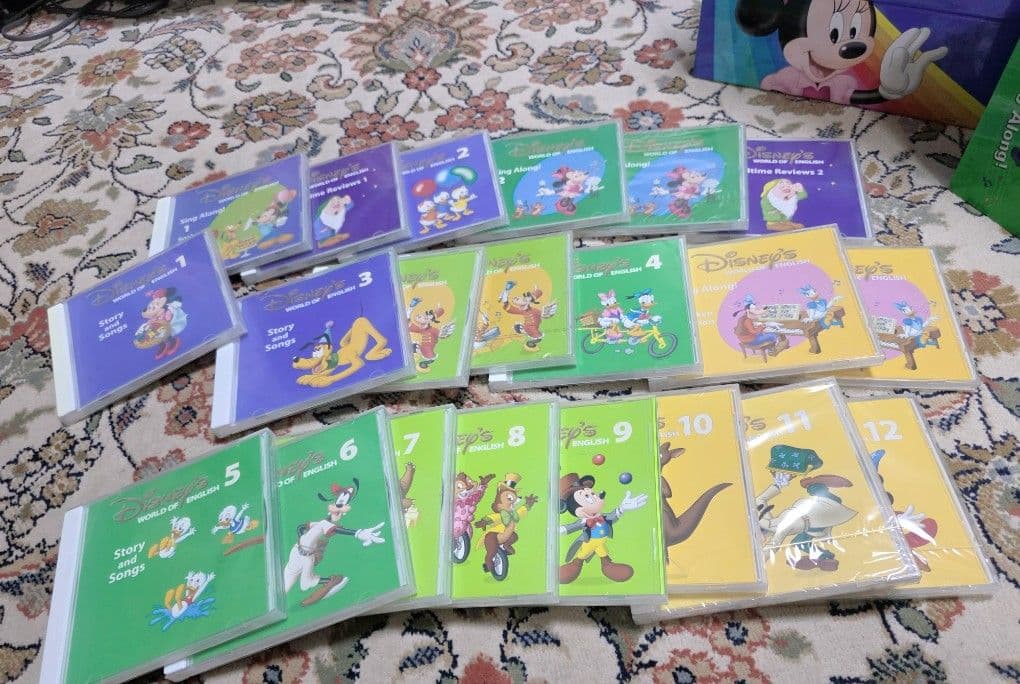 ディズニー 英語 システム 未開封あり