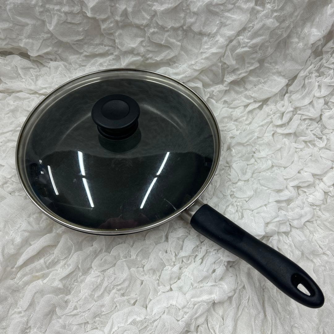 ノンスティック フライパン　蓋付き　26㎝