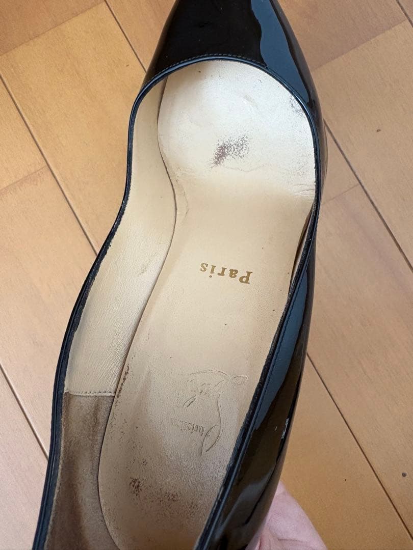 Christian Louboutinポインテッドトゥ ハイヒール パテント