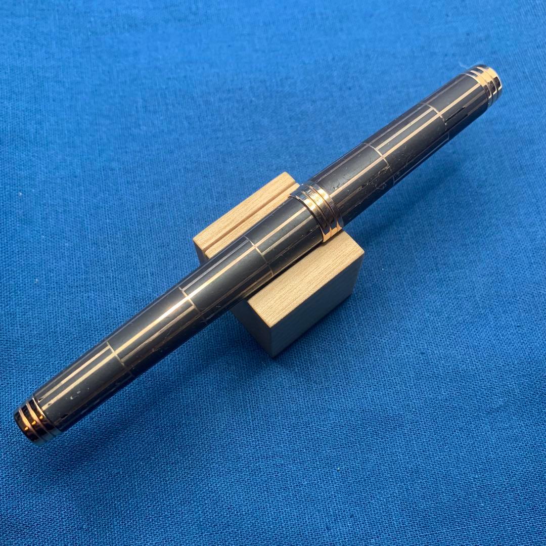 パーカー　プリミエ　18K F 万年筆　ラグジュアリー ブラウンPGT