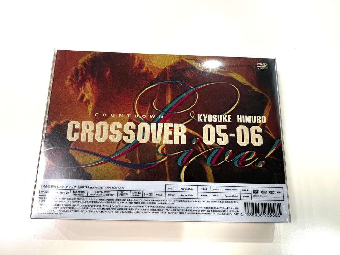 【希少】氷室京介 COUNTDOWN LIVE CROSSOVER 05-06