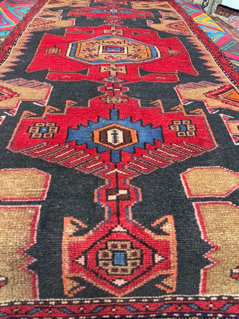 ペルシャ 【ヴィンテージラグ】インテリア装飾用 バルーチ / イラン /