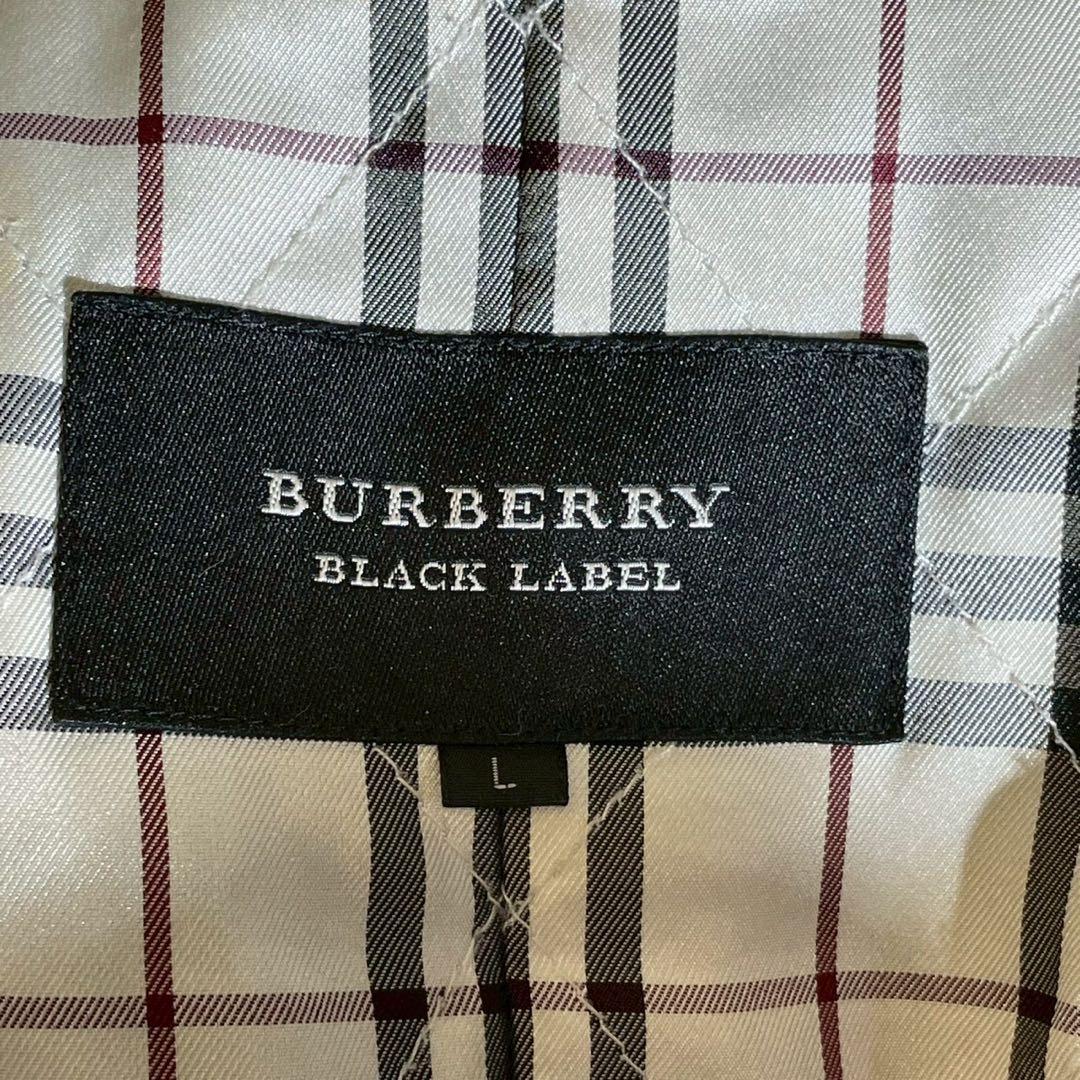 人気✨バーバリー レザーコート ラムレザー L 黒 ノバチェック ファー