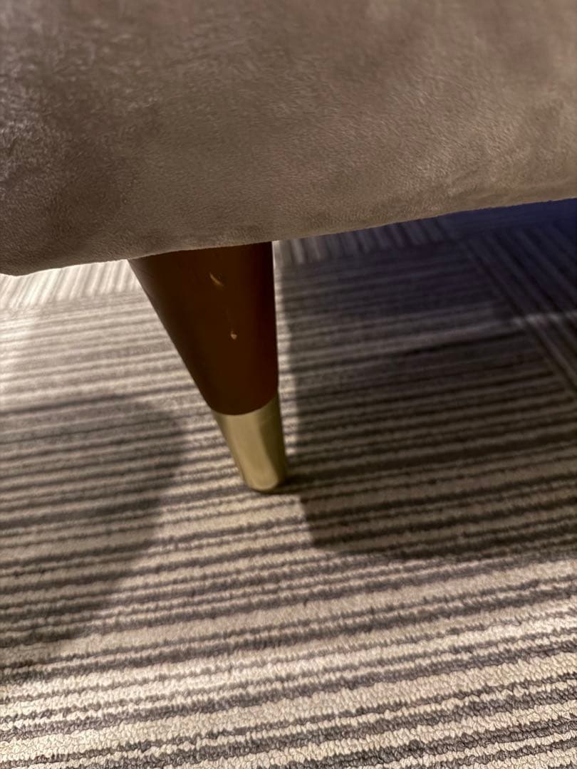 最終値下げ‼️グレー ファブリックソファ 2人掛け