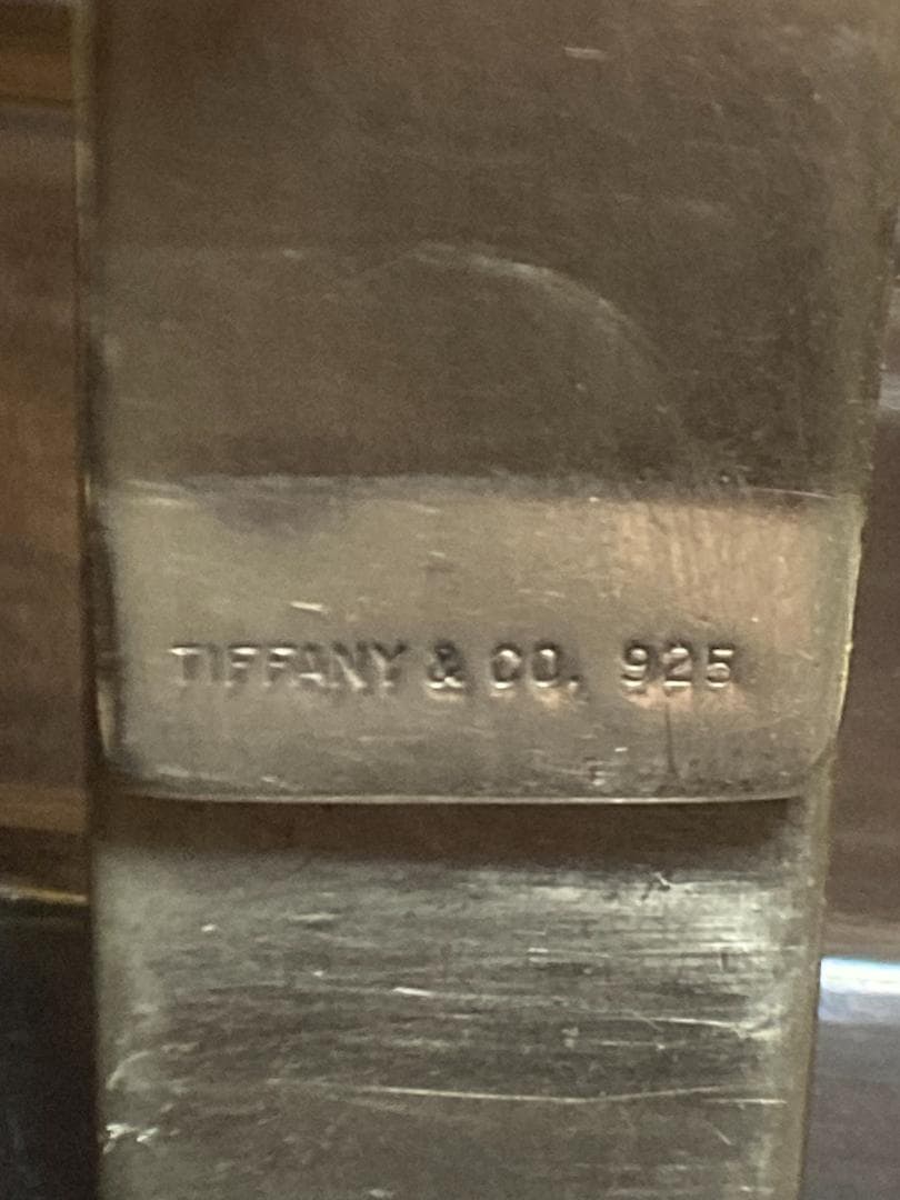 T＆GO ティファニー マネークリップ 1837 シルバー 925