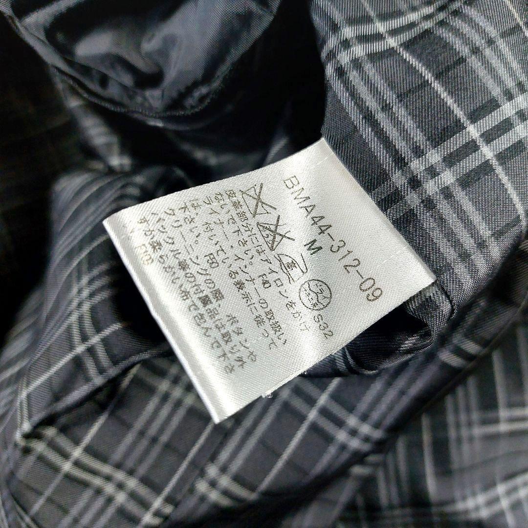 美品 バーバリーブラックレーベル キルティングライナー チェック柄トレンチコート