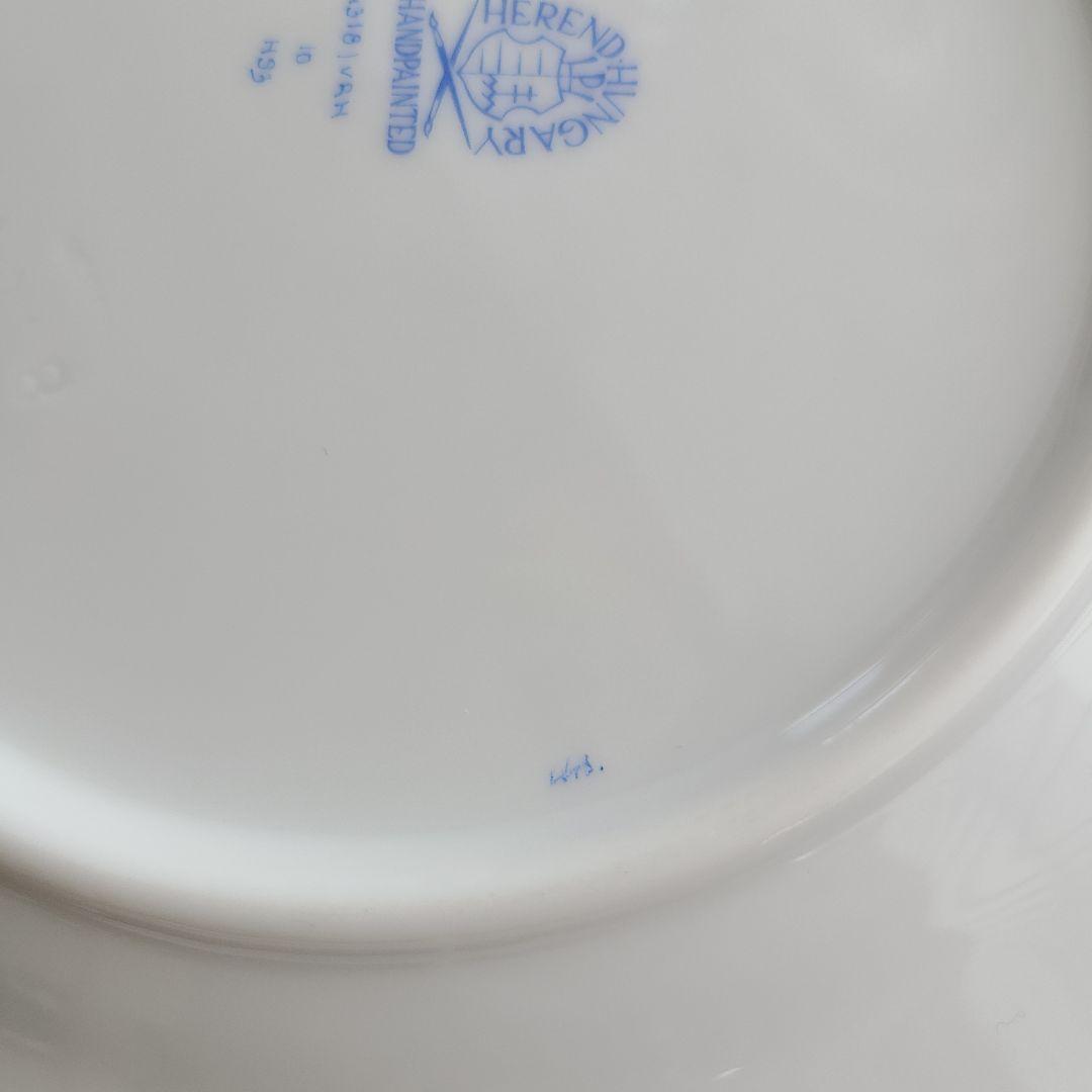 HEREND ウィーンの薔薇オクタゴナルプレート4枚セット