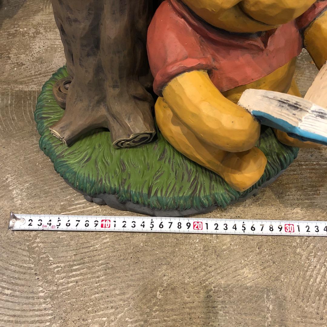 【Disney】プーさん ピグレット　陶磁器　スタンドライト　照明　キャラクター