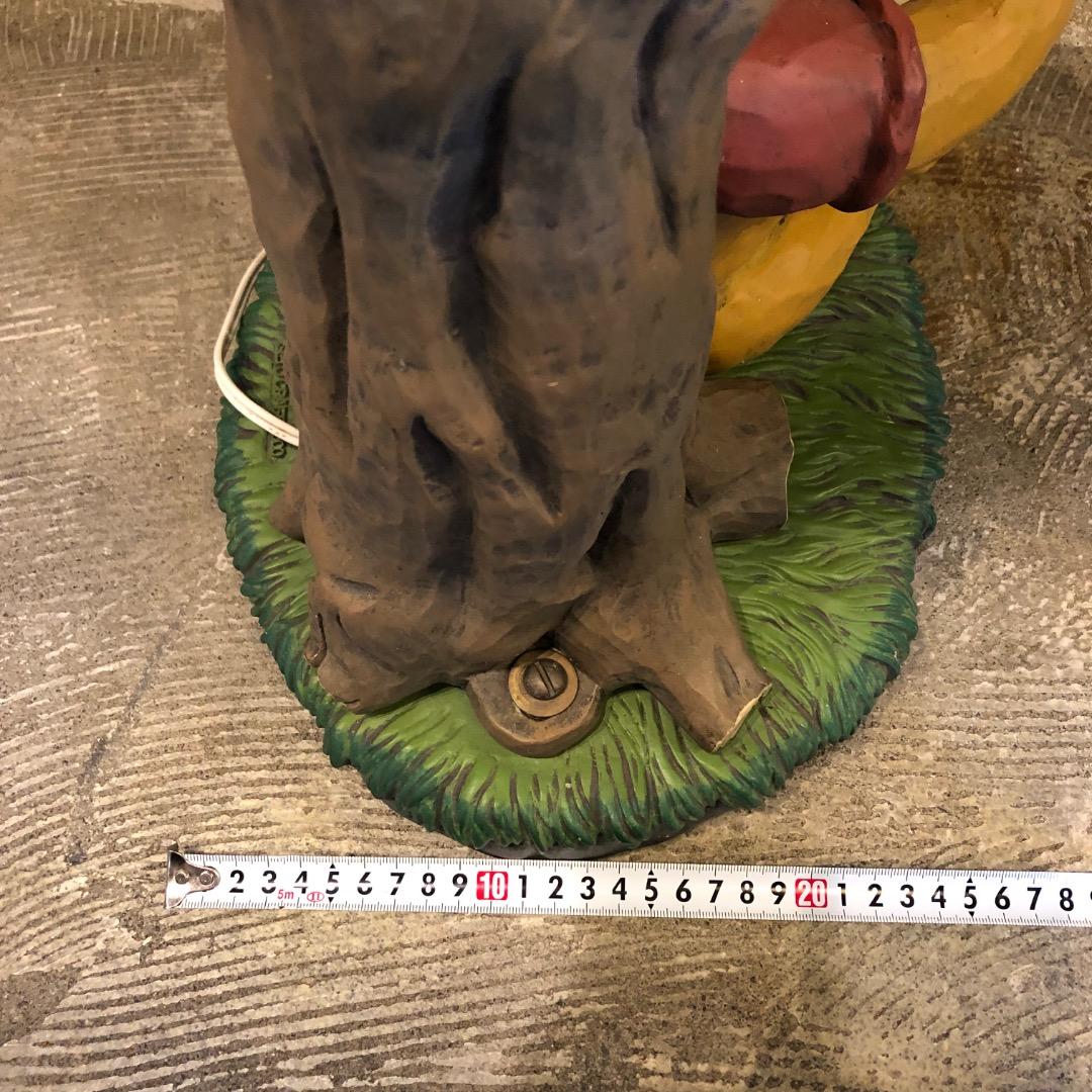 【Disney】プーさん ピグレット　陶磁器　スタンドライト　照明　キャラクター