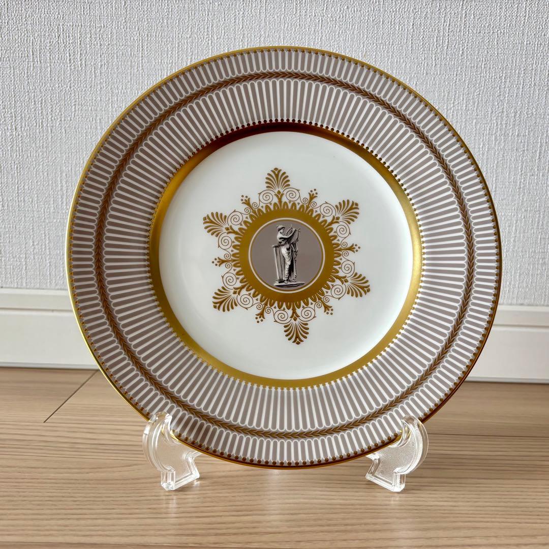 ウェッジウッド　ウェッジウッド アンセミオン グレイ 23cm プレート