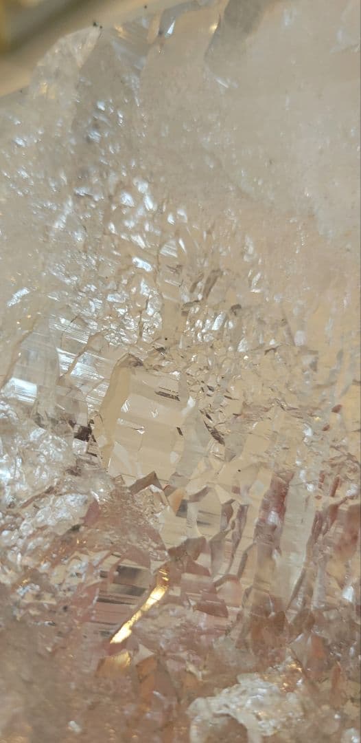 ！逸品！極上ヒマラヤ水晶 原石！メガサイズ！！まるで氷！！透明感抜群！ネパール産