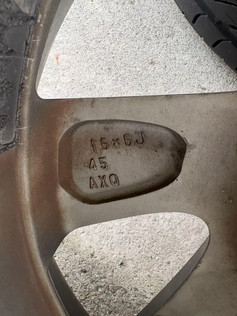 ら*ど様 175/60R16サマータイヤ&トヨタ純正16インチアルミホイール4本