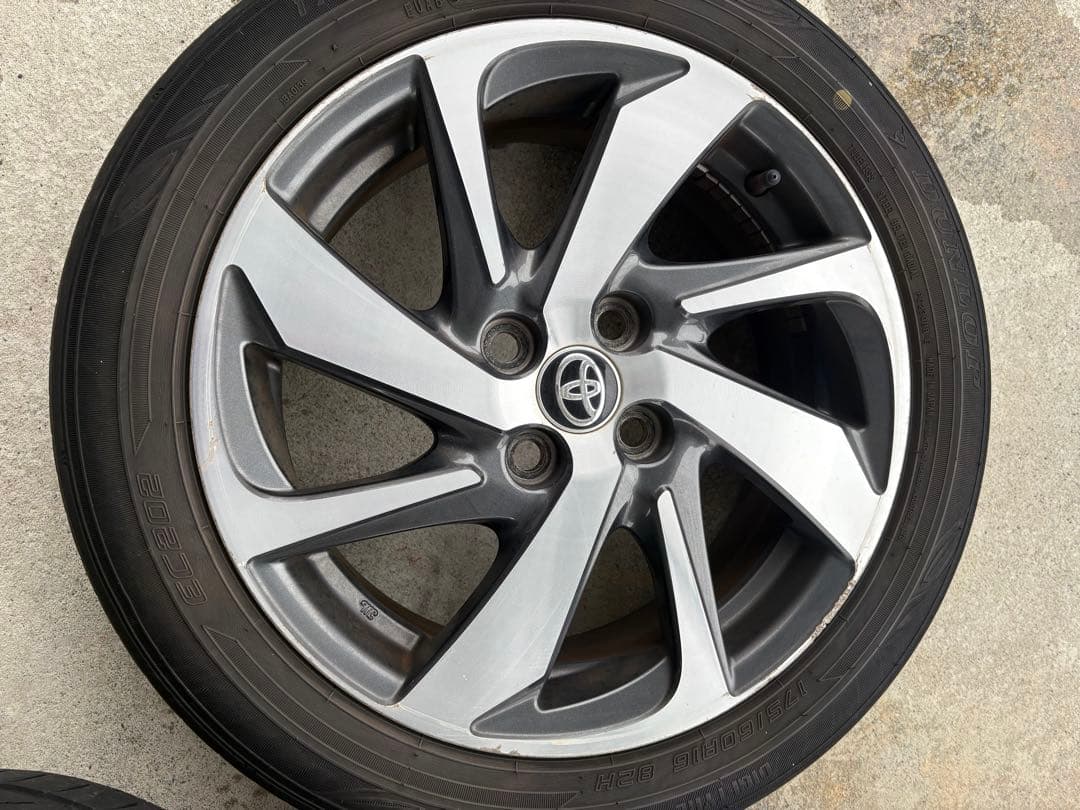 ら*ど様 175/60R16サマータイヤ&トヨタ純正16インチアルミホイール4本