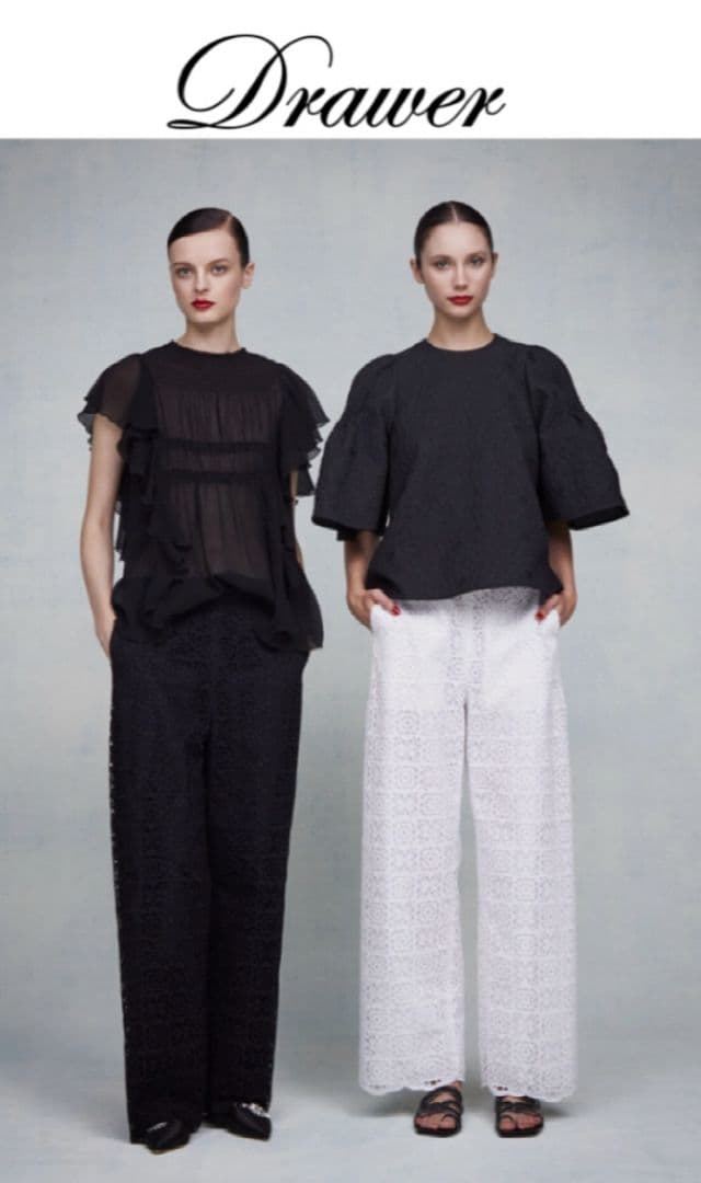 ブラウス　Drawer　36 シルクシフォン
