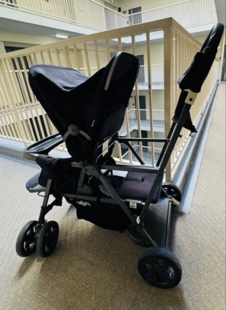 JOOVY 二人乗り　ジュービーカブースウルトラライトグラファイト