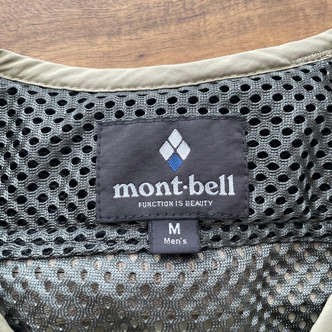 mont-bell フィッシングベスト M ベージュ