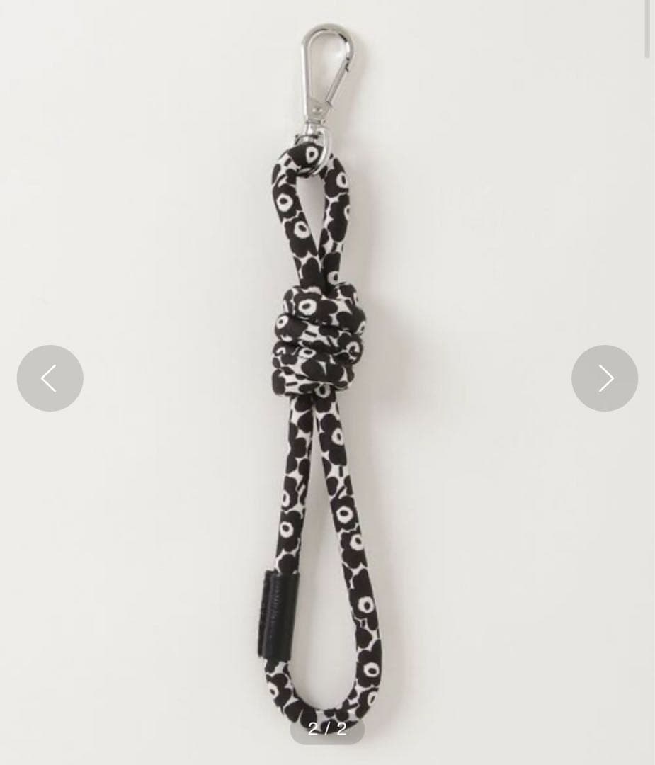 【新品】マリメッコ marimekko ウニッコ Unikko キーリング