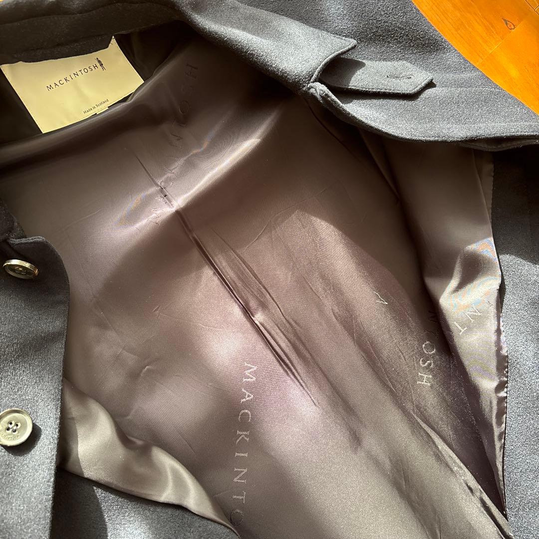 MACKINTOSH ステンカラーコート ダークネイビー 36