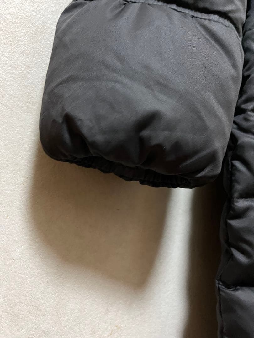 アミアンハウス 黒 ブラック ロング ダウンジャケット 大きいサイズ 17号