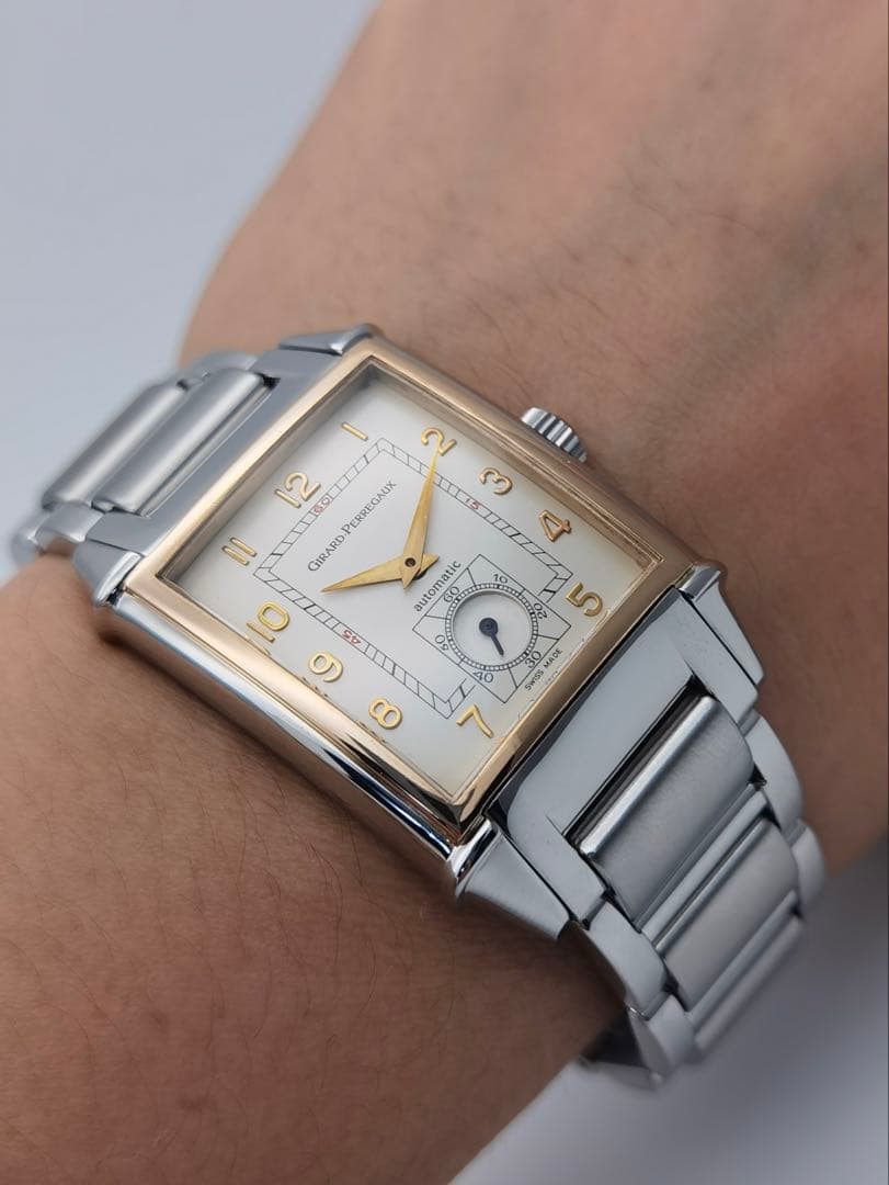 誠箱付き ジラールペルゴ ヴィンテージ 1945 2594 自動巻 メンズ