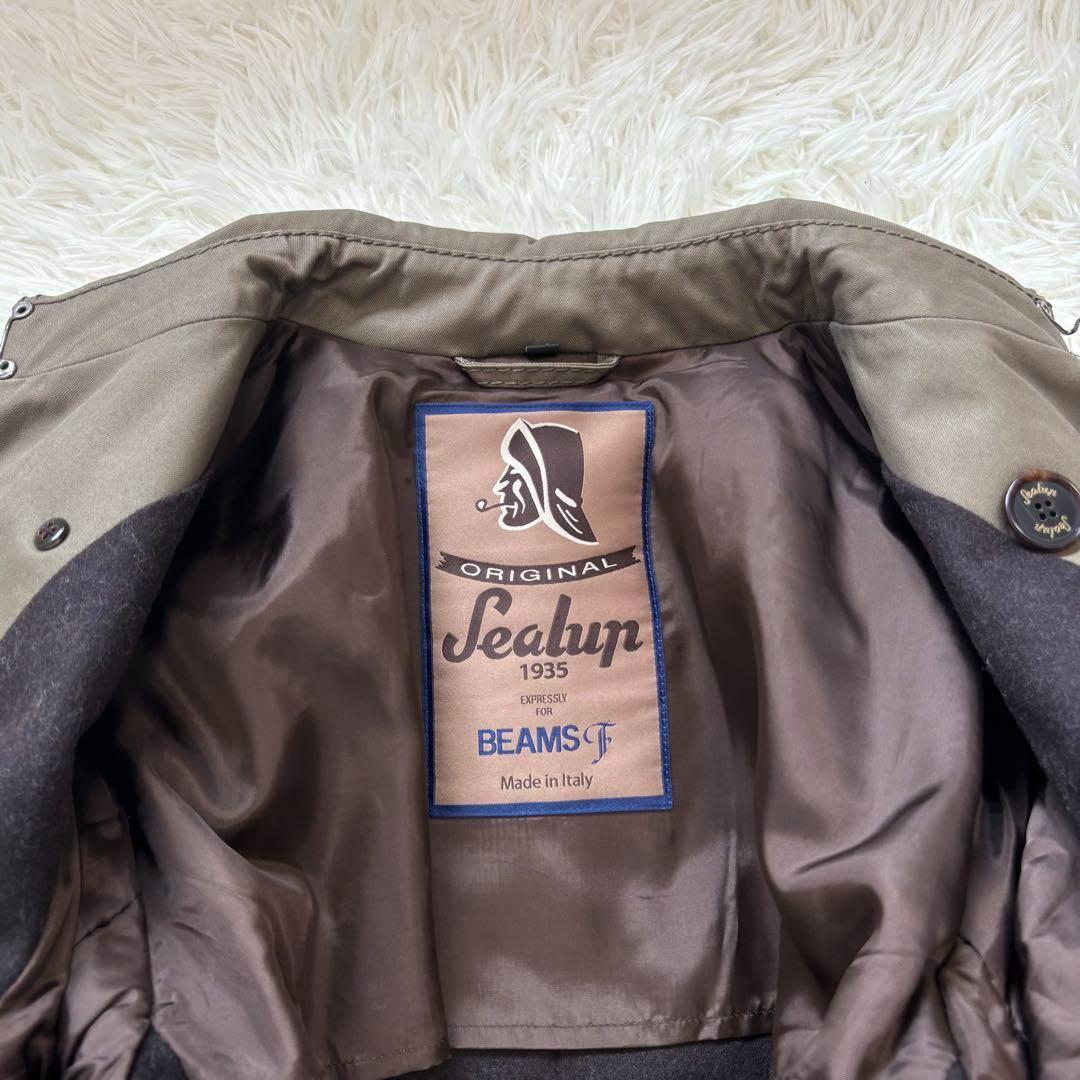 美品 Sealup × BEAMS F別注 トレンチコート 46 イタリア製