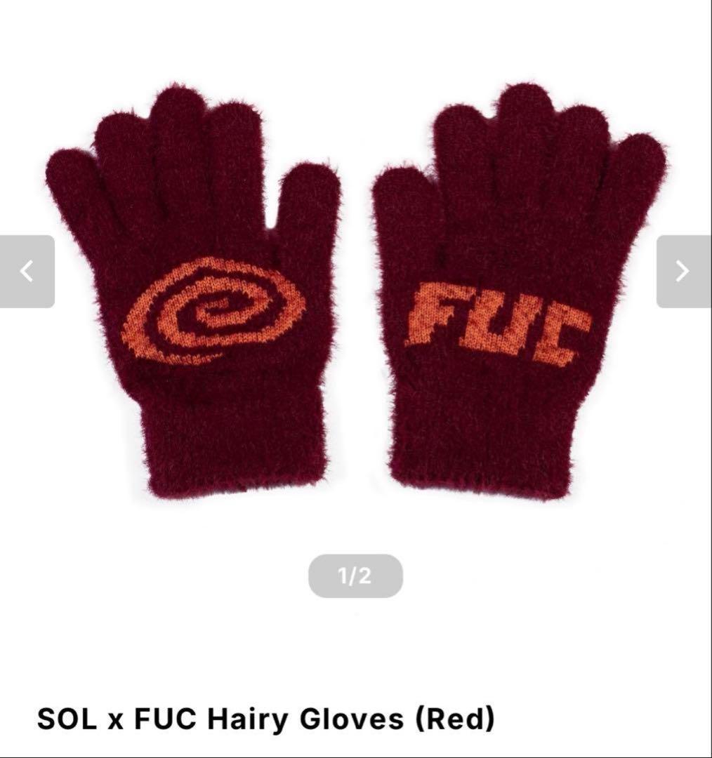 SOL×FUC soonerorlater Hairy Gloves