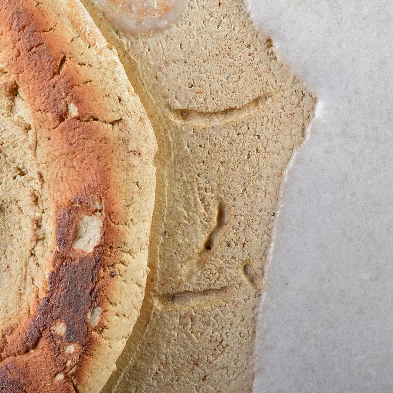 ツッチー　加藤唐九郎　一無斎作　広沢銘　志野茶碗　共箱　M　R7560