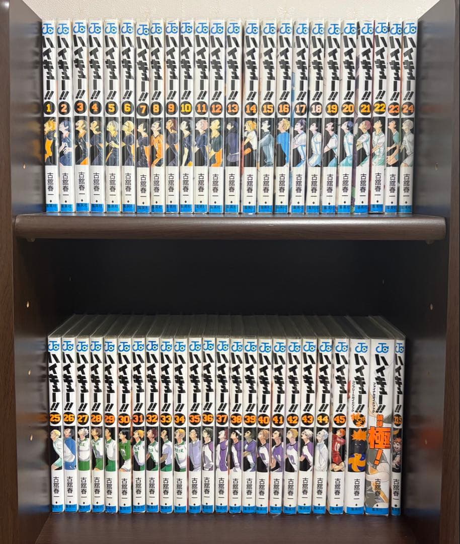 ハイキュー‼︎ 全45巻セット(+排球本、排球極、映画特典、画集他)