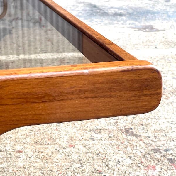 関西限定　送料別　ジープラン　ガラスコーヒーテーブル　タイルトップローテーブル2