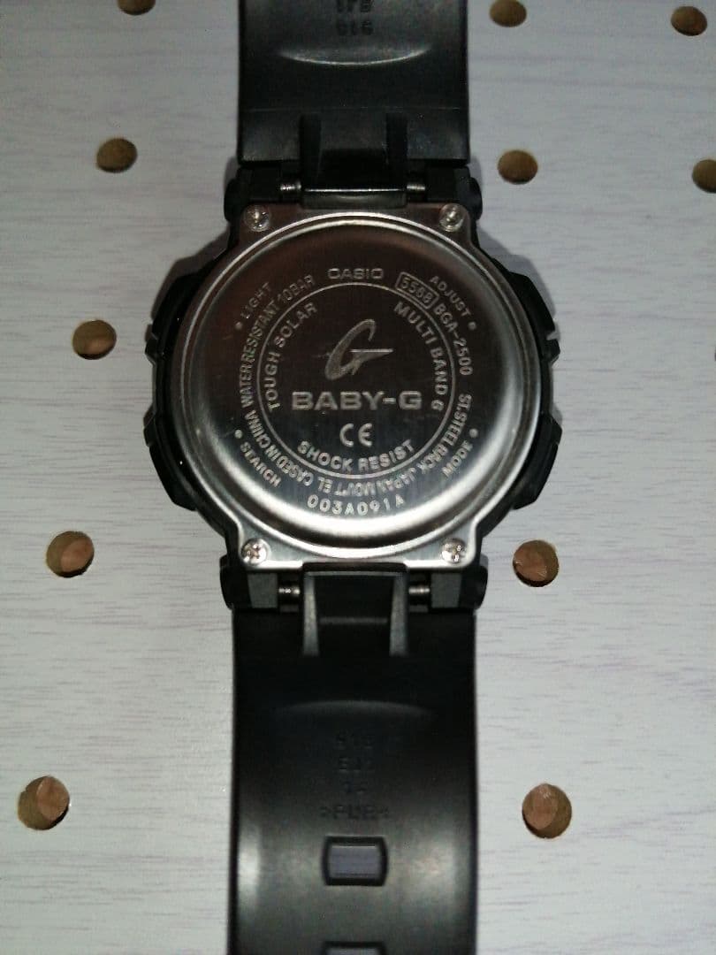 カシオ　G-shock baby-g BGA-2500 洗浄済み　美品