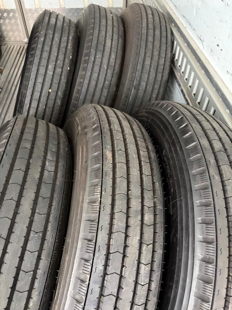 BS ブリヂストン　225/80R17.5 6本セット　縦溝　中古