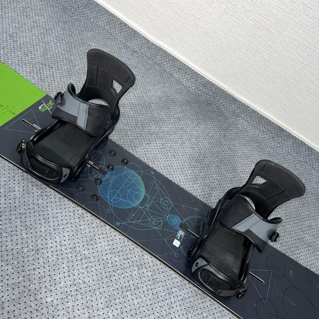 10回使用 154cm BURTON CUSTOM×FREESTYLE Lサイズ