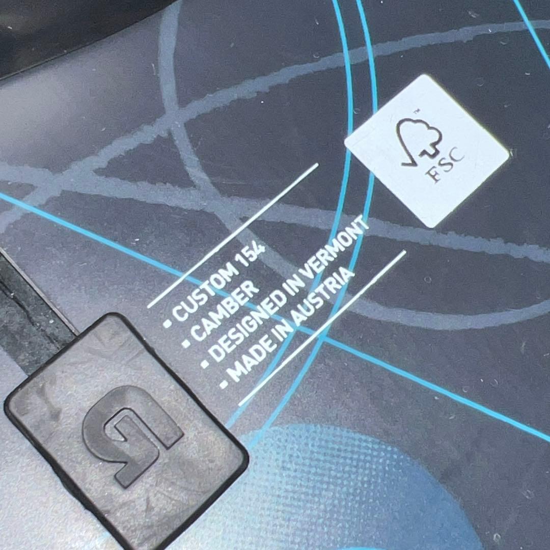 10回使用 154cm BURTON CUSTOM×FREESTYLE Lサイズ