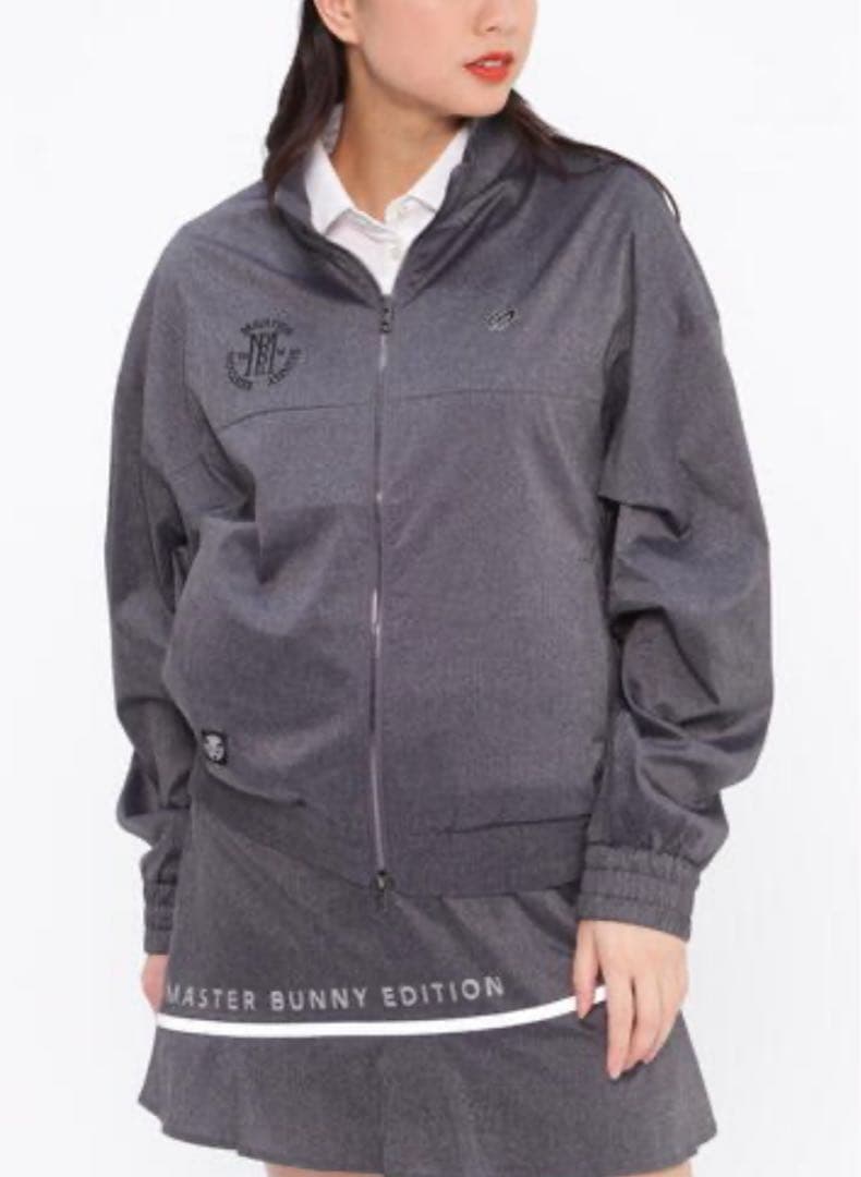 新品　マスターバニーエディション　ジャケット　ナイロン　モックネック　スカート