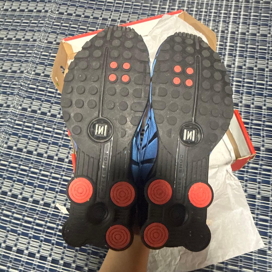 Nike Shox R4 llic Silver 美品