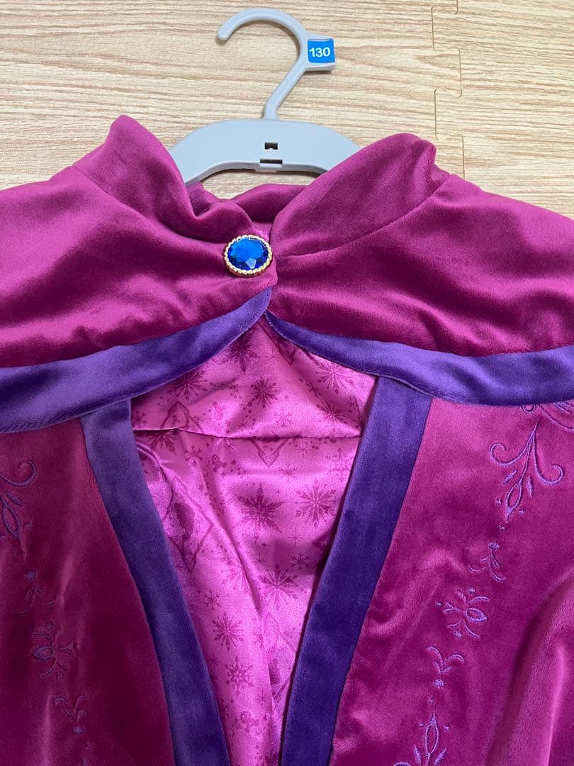 ゆみ［新品］リトシー　エルサ　ワンピース　ドレス　ケープセット