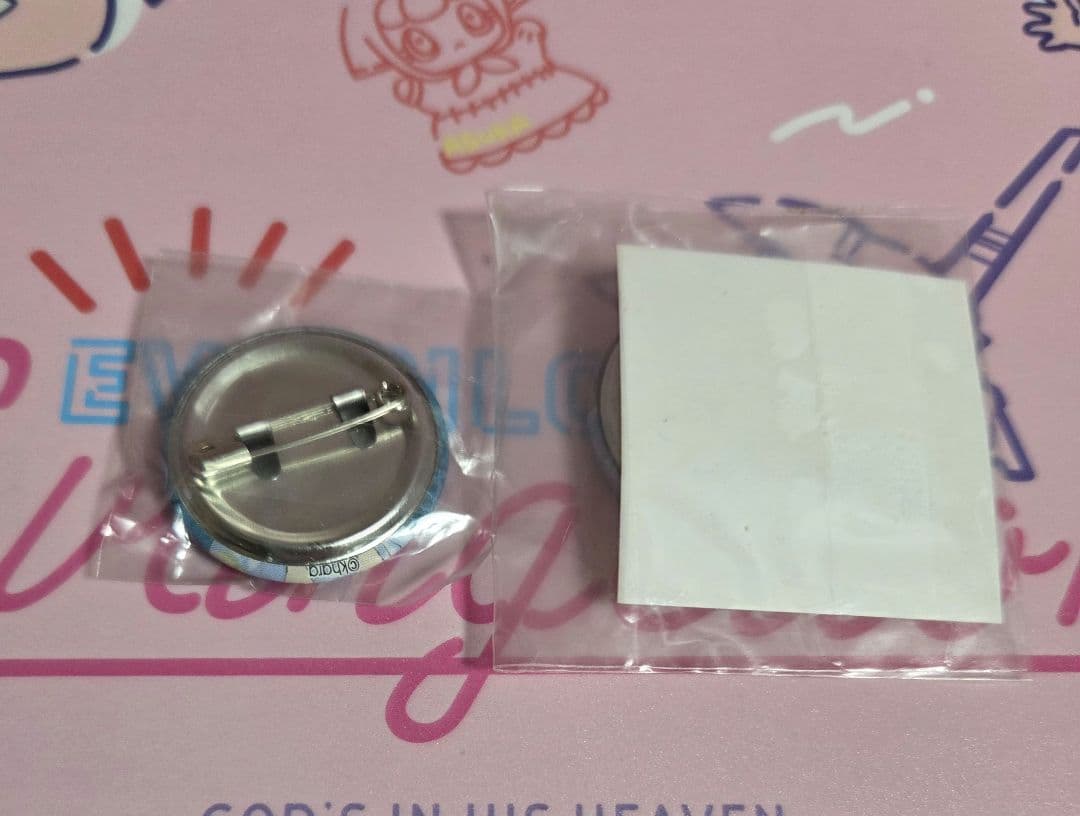 エヴァ　綾波　ミニ缶バッジ