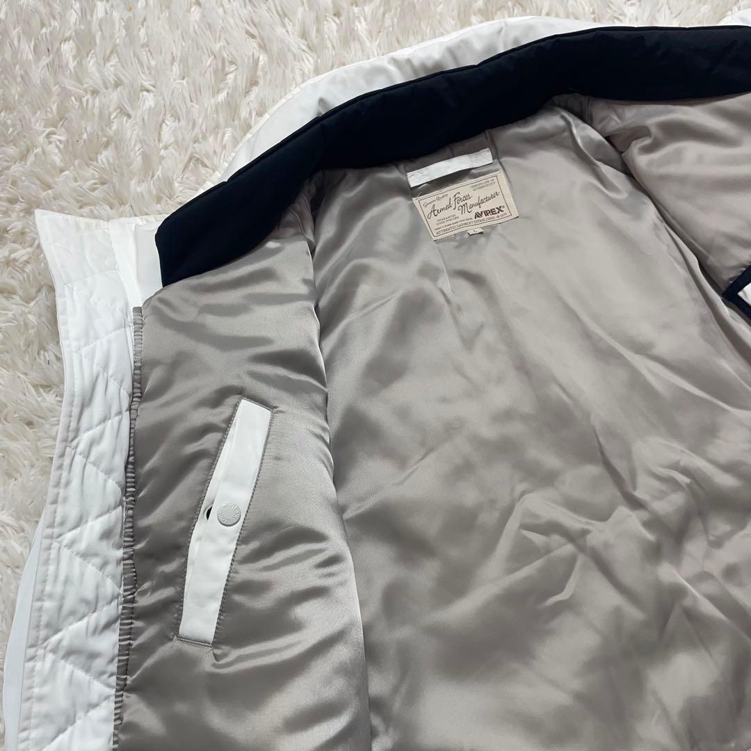 【美品】AVIREX TYPE MA-1 GT-10 フライトジャケット L