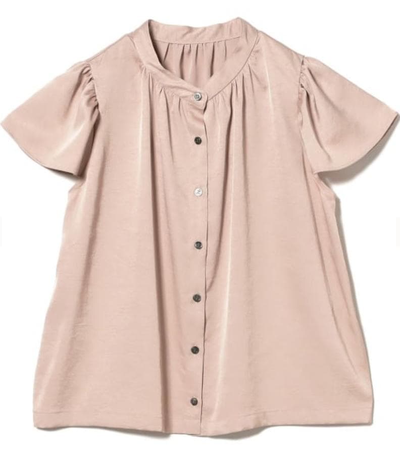 レディース マルチ シルキー ブラウス