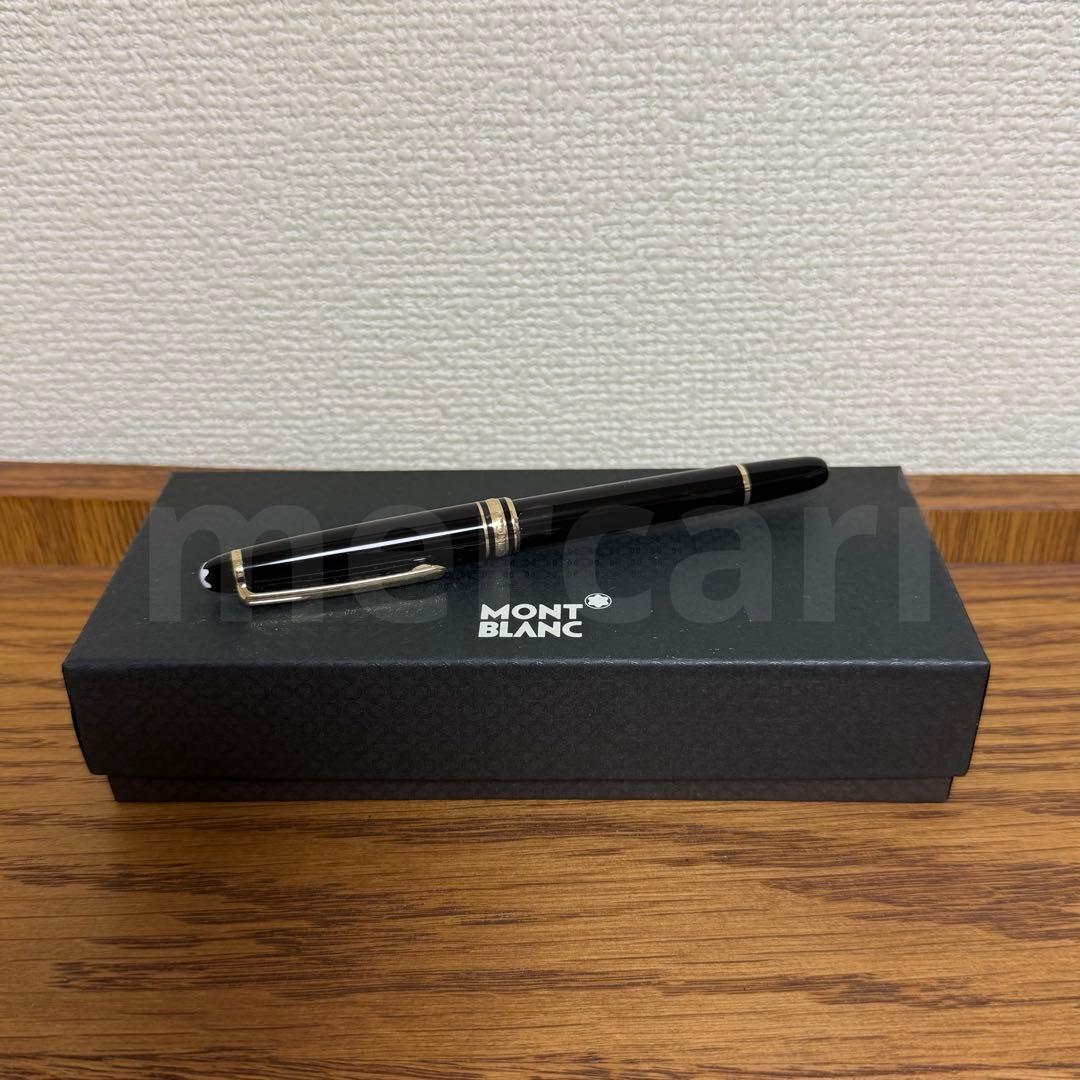 【美品】MONTBLANCマイスターシュテュック万年筆 EF