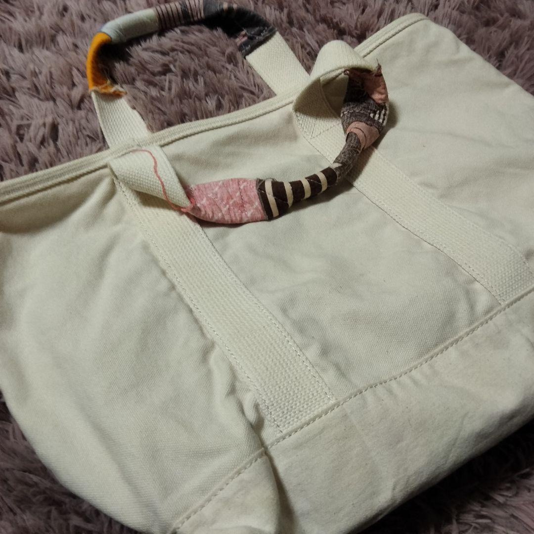 美品　porter fennica コラボ　トートバッグ　アイボリー