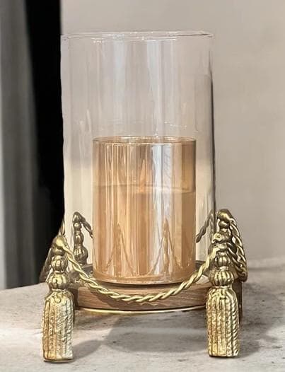 キャンドルホルダー 置物 ゴールド アンティーク クラシック 85669CH