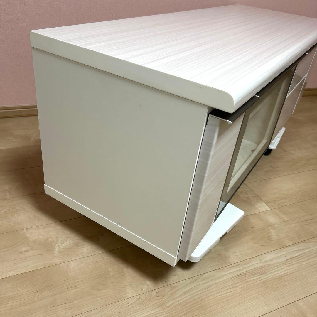 【美品】 ニトリ　テレビ台　ローボード ポスティア　125 WH 白　ホワイト
