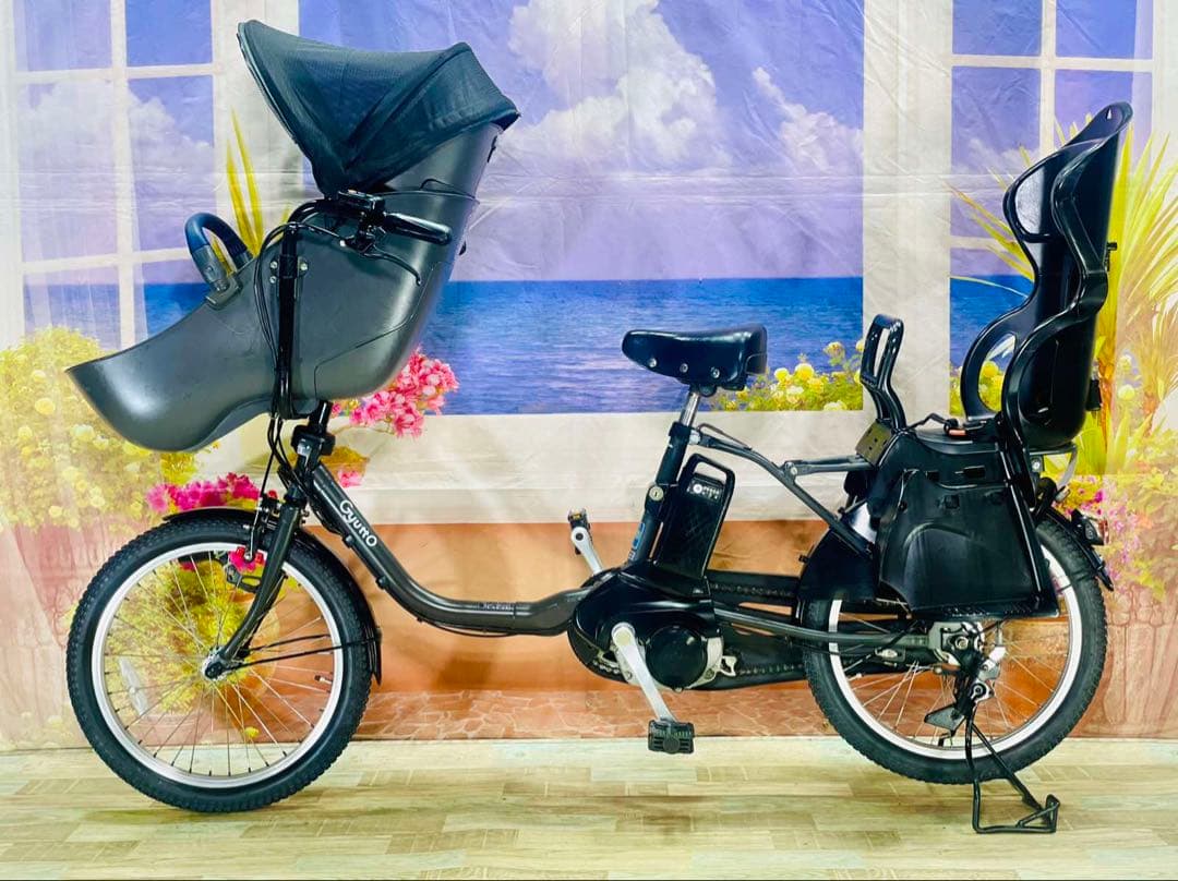 高年式ギュットクルーム2019年モデル⭐️パナソニック子供乗せ電動自転Y3073